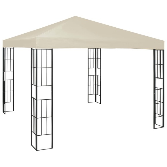 Pavillon 3x3 m Creme