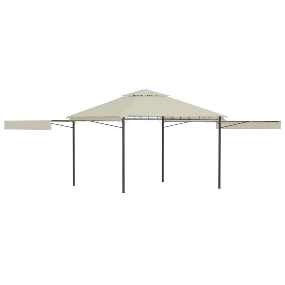 vidaXL Pavillon mit Doppelt Erweiterten Dächern 3x3x2,75 cm 180 g/m²