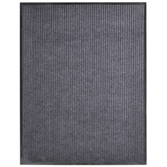 vidaXL Türmatte Grau 160x220 cm PVC