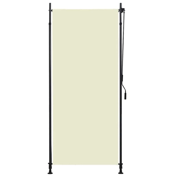 vidaXL Außenrollo 100 x 270 cm Creme