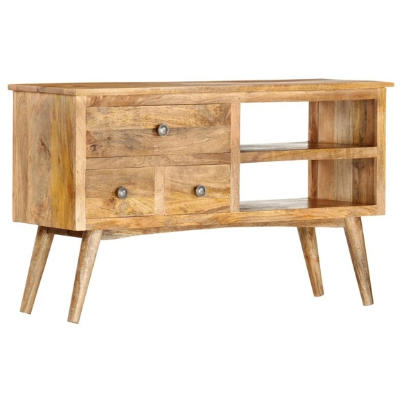 vidaXL Sideboard 102×35×61 cm Massivholz Mango