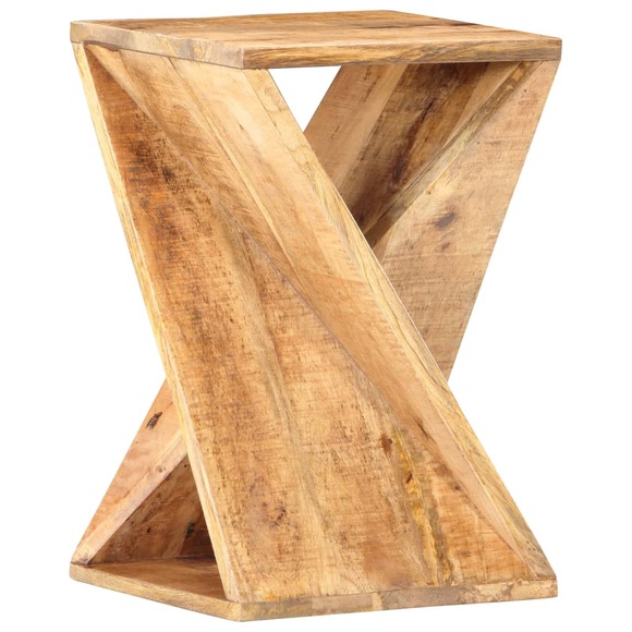 Beistelltisch 35 x 35 x 55 cm Massivholz Mango