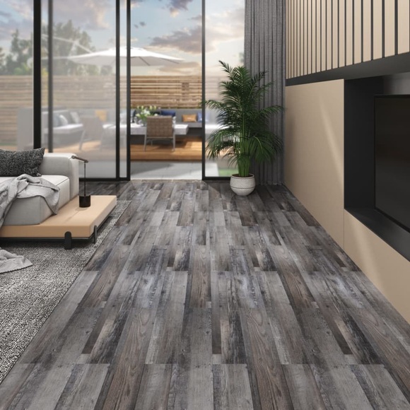 vidaXL PVC-Laminat-Dielen 5,26 m² 2 mm Industrielle Holzoptik