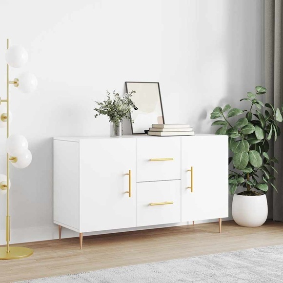 vidaXL Sideboard Weiß 100x36x60 cm Holzwerkstoff