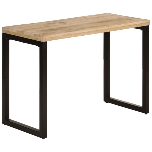 vidaXL Esstisch 110x50x76 cm Massivholz Mango