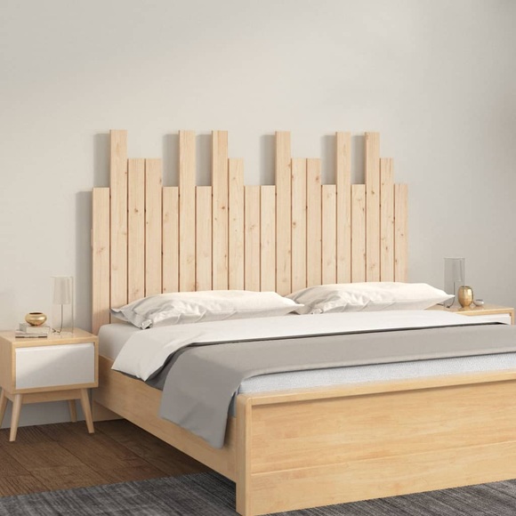 vidaXL Wand-Kopfteil 127,5x3x80 cm Massivholz Kiefer
