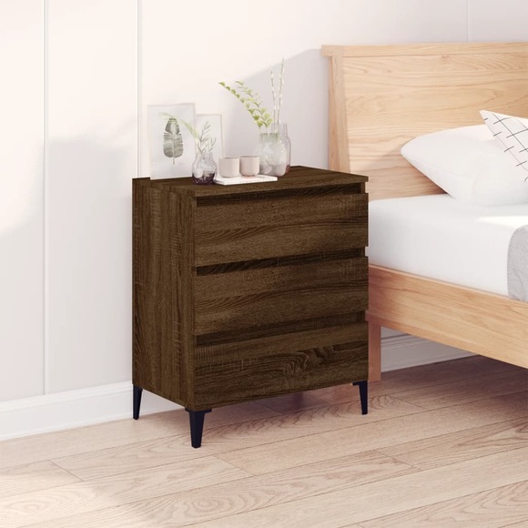 vidaXL Sideboard Braun Eichen-Optik 60x35x70 cm Holzwerkstoff