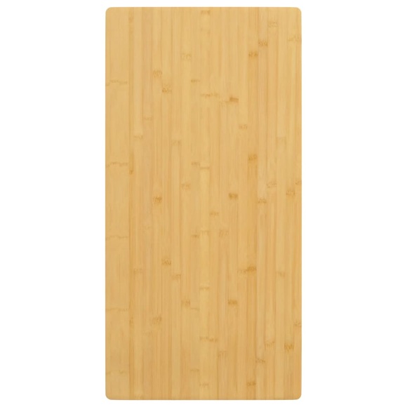 vidaXL Tischplatte 40x80x4 cm Bambus