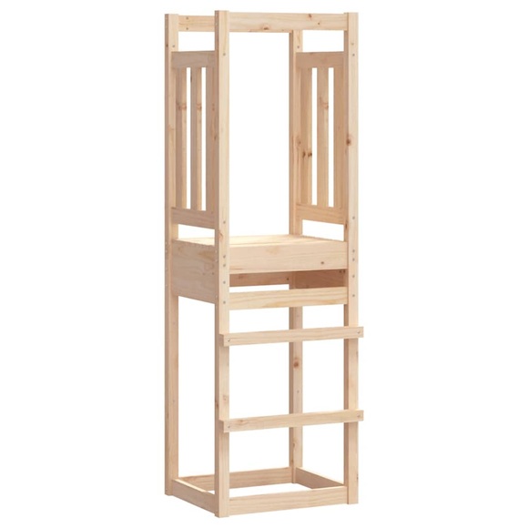 vidaXL Spielturm 53x46,5x169 cm Massivholz Kiefer