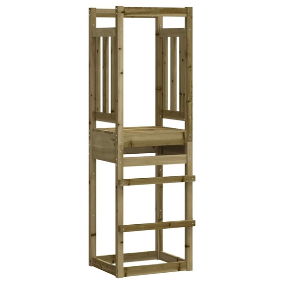 vidaXL Spielturm 53x46,5x169 cm Imprägniertes Kiefernholz