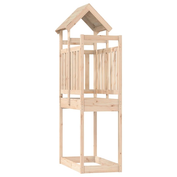 vidaXL Spielturm 52,5x110,5x214 cm Massivholz Kiefer