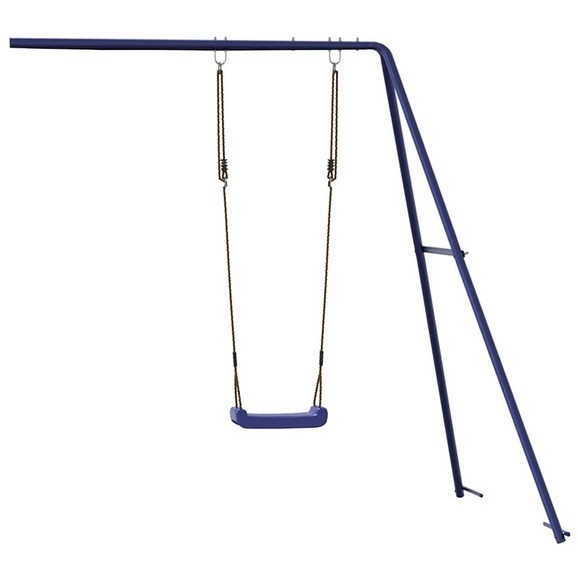 vidaXL Kinderschaukel Blau 194x185x188 cm Polypropylen