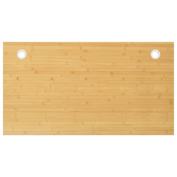 vidaXL Schreibtischplatte 110x60x2,5 cm Bambus