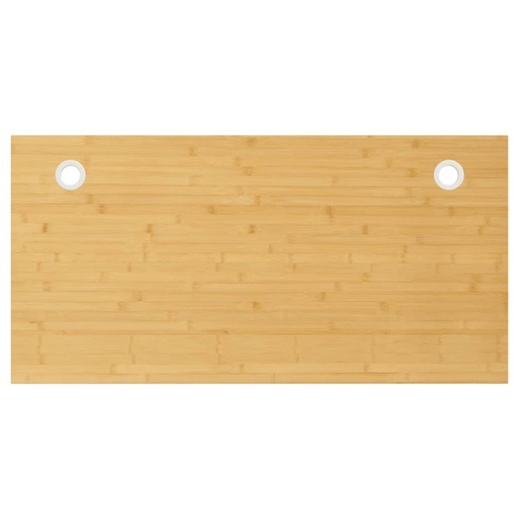 vidaXL Schreibtischplatte 100x50x4 cm Bambus