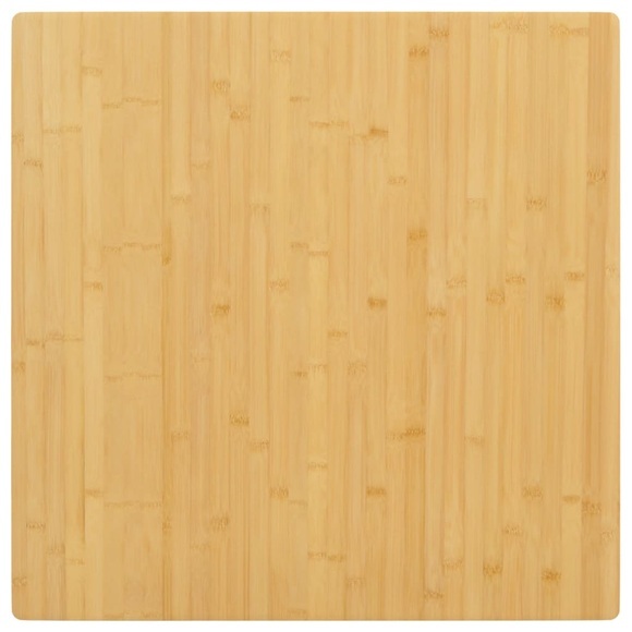 vidaXL Tischplatte 90x90x4 cm Bambus