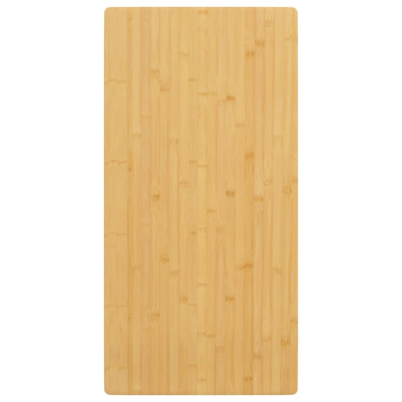 vidaXL Tischplatte 40x80x4 cm Bambus