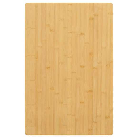 vidaXL Tischplatte 60x100x4 cm Bambus