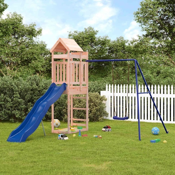 vidaXL Spielturm Massivholz Douglasie