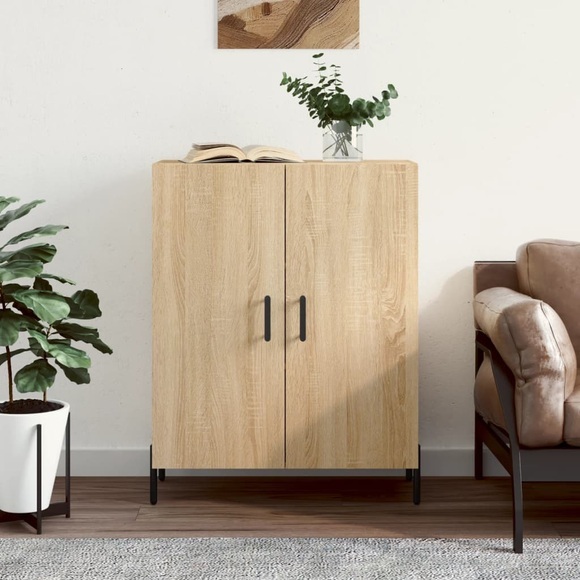 vidaXL Sideboard Sonoma-Eiche 69,5x34x90 cm Holzwerkstoff
