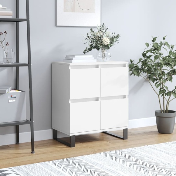 vidaXL Sideboard Weiß 60x35x70 cm Holzwerkstoff