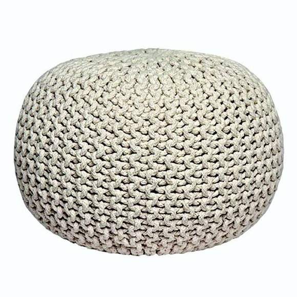 Label51 - Sitzpouf Knitted - Beige
