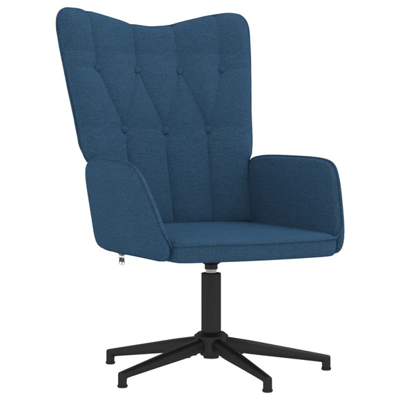 vidaXL Relaxsessel 62x67x97,5 cm Blau Stoff