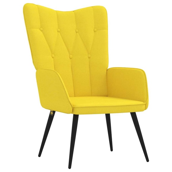 vidaXL Relaxsessel 62x68,5x96 cm Senfgelb Stoff