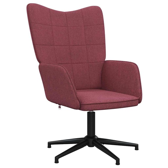 vidaXL Relaxsessel Weinrot Stoff