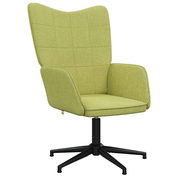 vidaXL Relaxsessel Grün Stoff