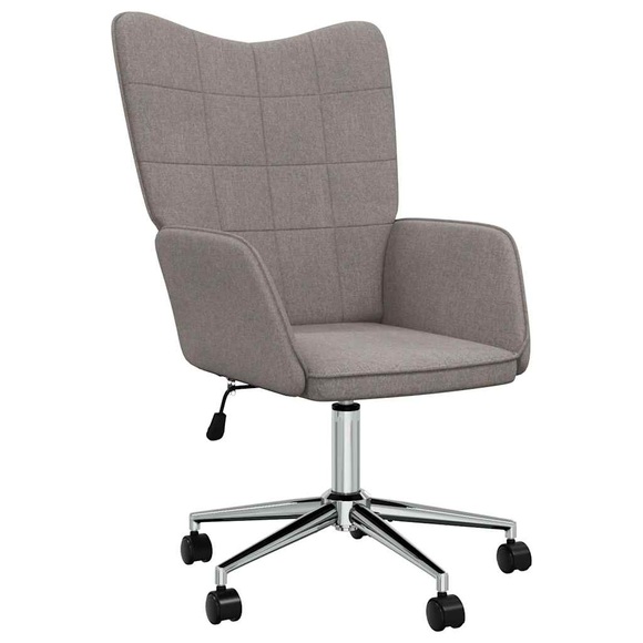 vidaXL Relaxsessel Stoff Taupe