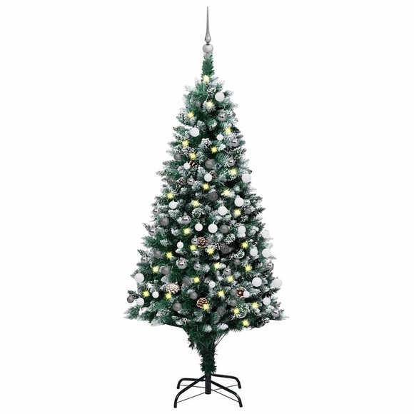Künstlicher Weihnachtsbaum mit LED-Girlande Künstlicher Weihnachtsbaum mit LED-Girlande