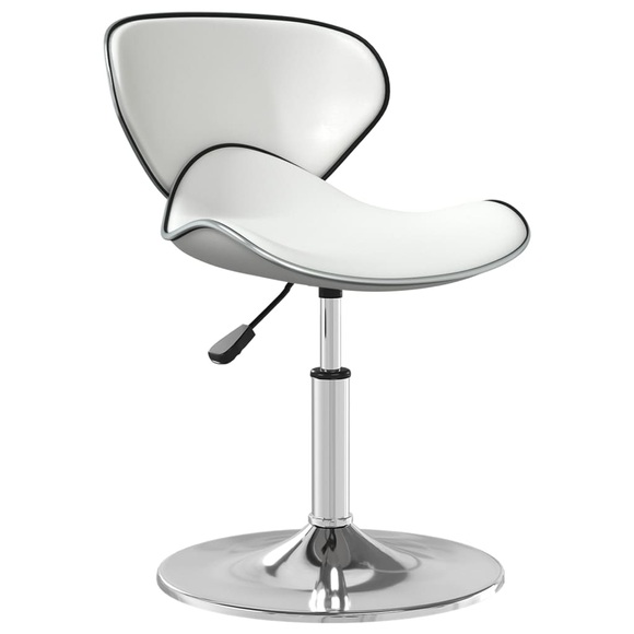vidaXL Barhocker Weiß Kunstleder