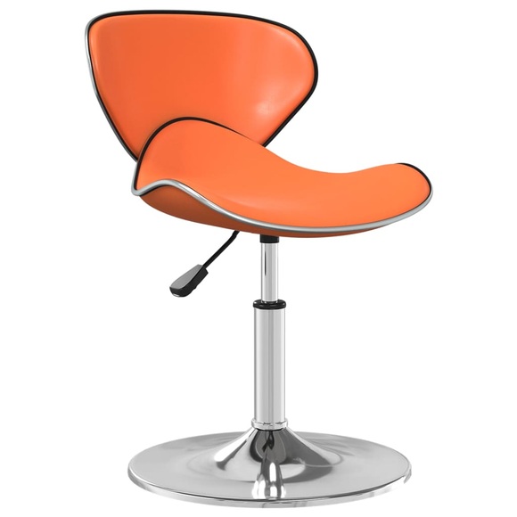 vidaXL Barhocker Orange Kunstleder