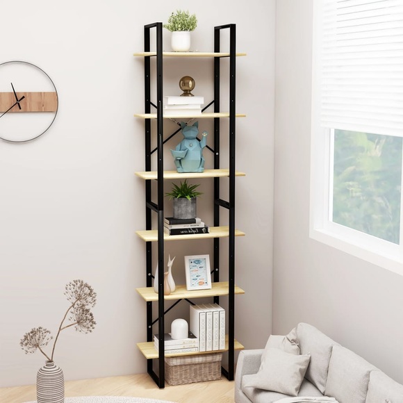 vidaXL Lagerregal 60x30x210 cm Massivholz Kiefer