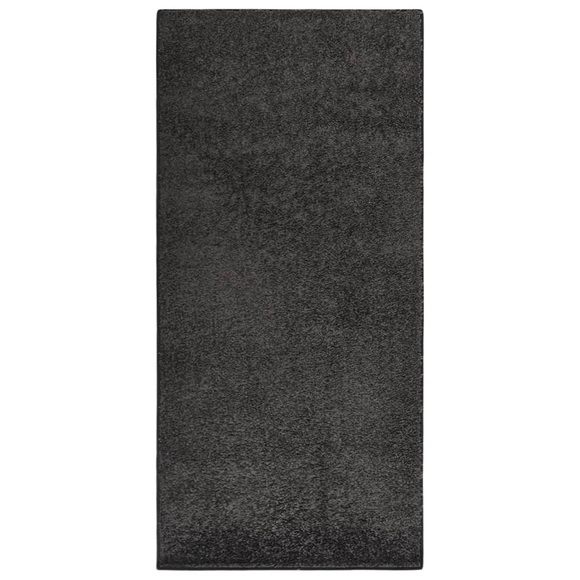 vidaXL Teppich Weich Rutschfest 115x170 cm Anthrazit