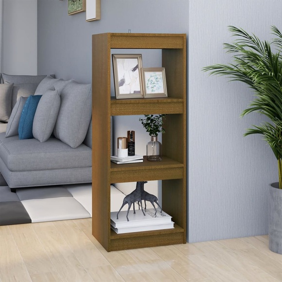 vidaXL Bücherregal Raumteiler 40x30x103,5 cm Massivholz Kiefer