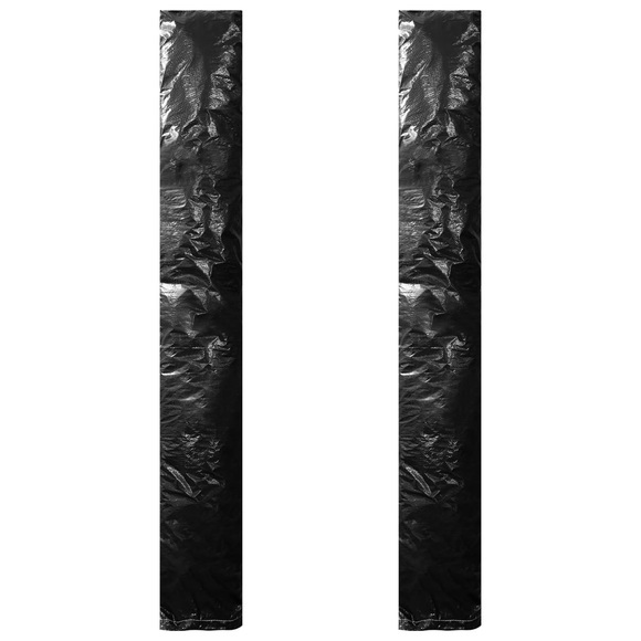 vidaXL Sonnenschirm-Schutzhüllen 2 Stk. mit Reißverschluss PE 175 cm