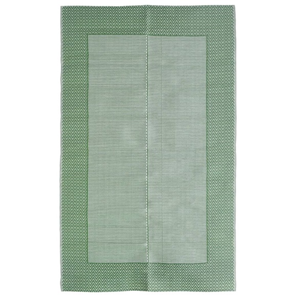 vidaXL Outdoor-Teppich Grün 140x200 cm PP