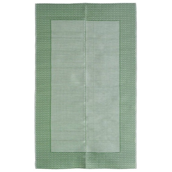vidaXL Outdoor-Teppich Grün 190x290 cm PP