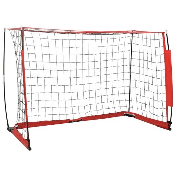 vidaXL Fußballtor 184x91x124,5 cm Stahl