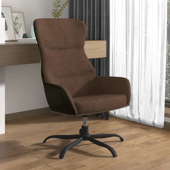 vidaXL Relaxsessel Braun Stoff