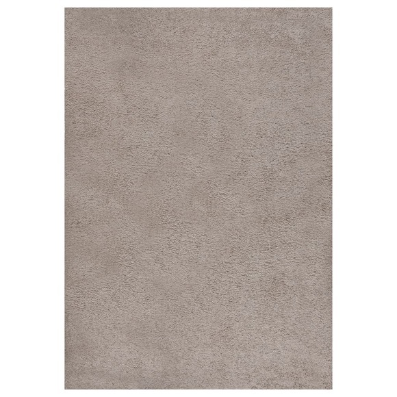 vidaXL Teppich Shaggy Hochflor Beige 140x200 cm