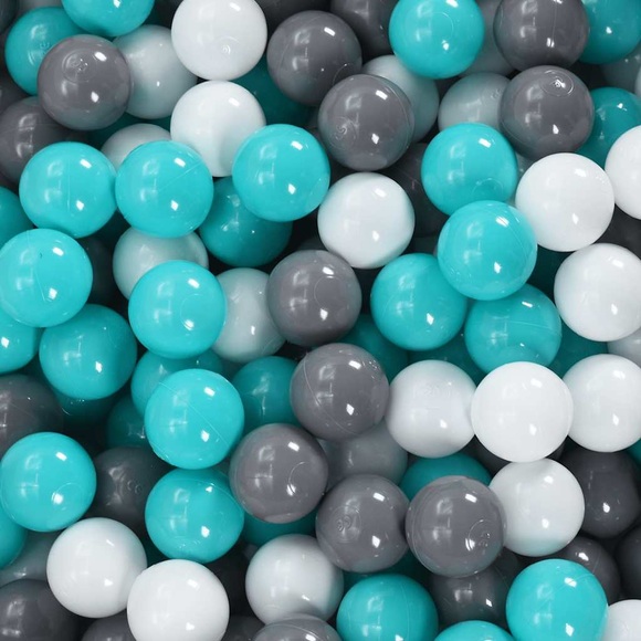 vidaXL Spielbälle für Baby-Bällebad 1000 Stk. Mehrfarbig