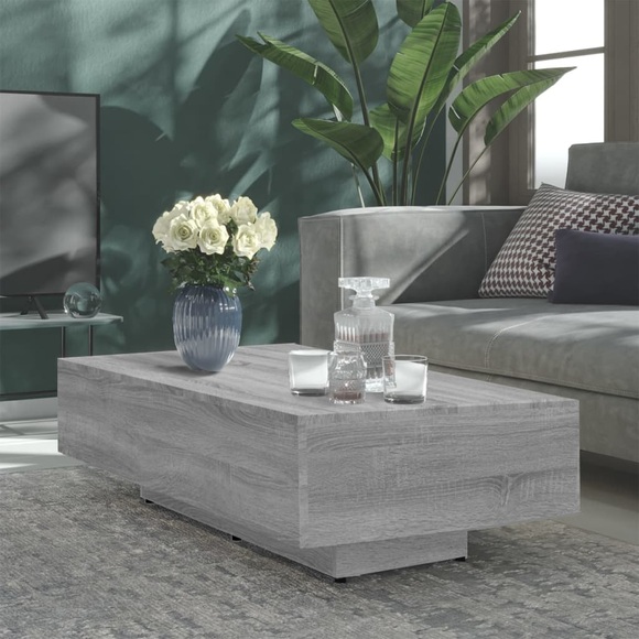 vidaXL Couchtisch Grau Sonoma 115x60x31 cm Holzwerkstoff