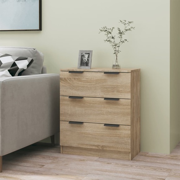 vidaXL Sideboard Sonoma-Eiche 60x30x70 cm Holzwerkstoff