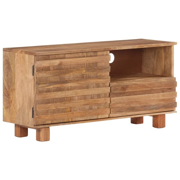 vidaXL TV-Schrank 90 x 30 x 45 cm Mango-Massivholz
