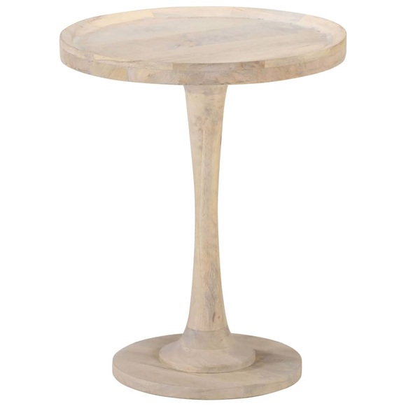 vidaXL Beistelltisch Ø60x75 cm Mango Massivholz