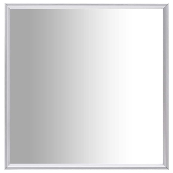 vidaXL Spiegel Silbern 40x40 cm