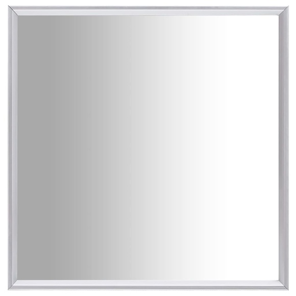 vidaXL Spiegel Silbern 70x70 cm