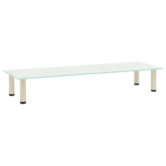 vidaXL TV-Tisch Mattiert 120x35x17 cm Hartglas